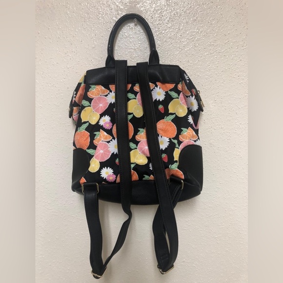 Juicy Couture Black Citrus Forbidden Fruit Backpack - Picture 2 of 13